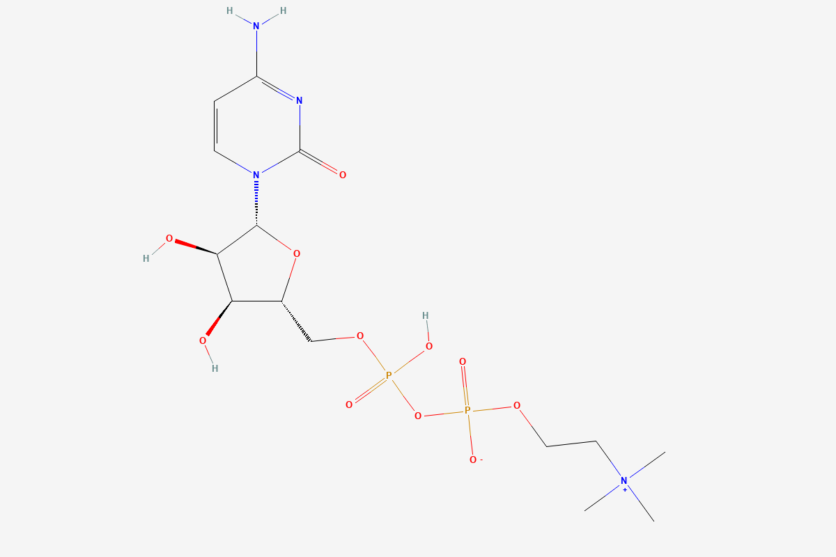 Citicoline 2D chemical structure