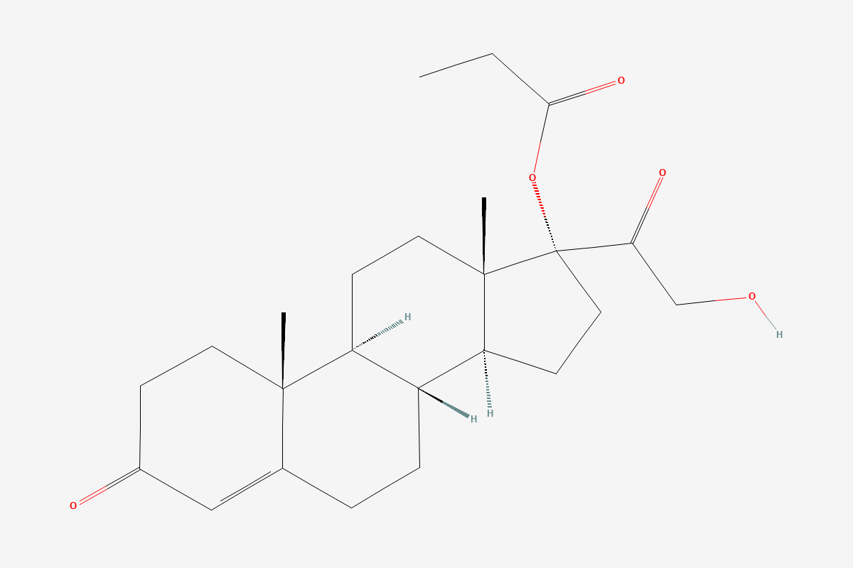 Clascoterone 2D chemical structure