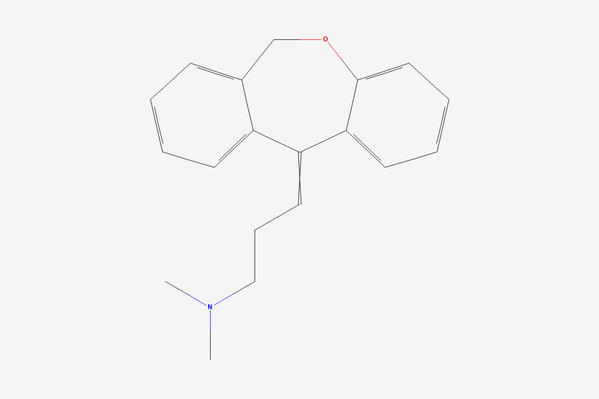 Doxepin 2D chemical structure