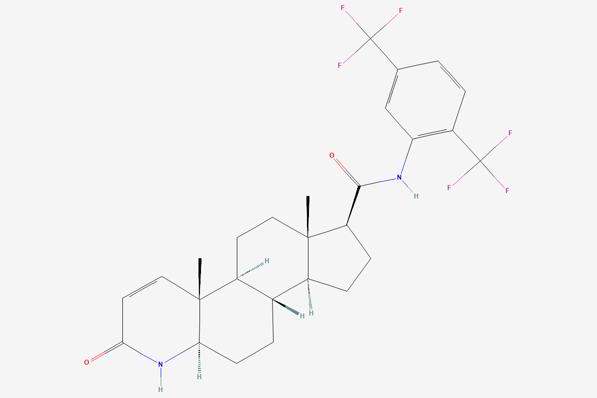 Dutasteride 2D chemical structure