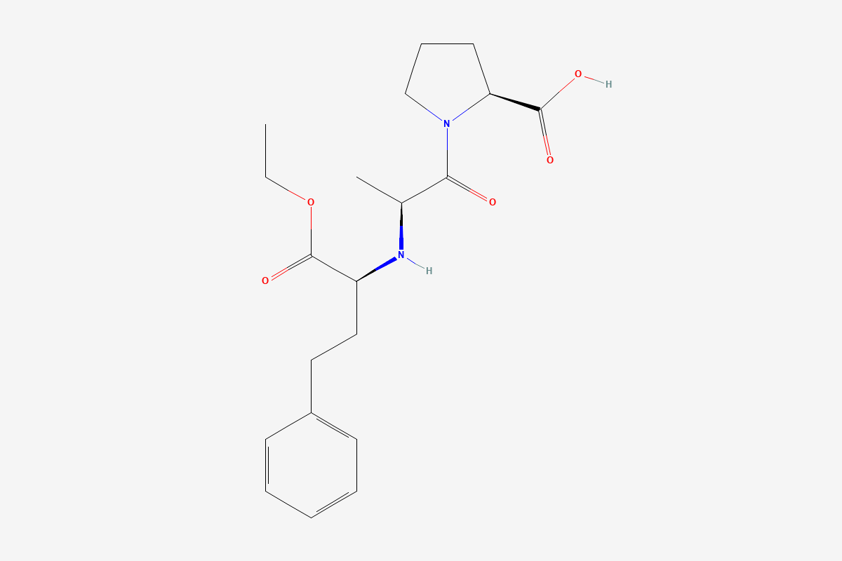 Enalapril 2D chemical structure
