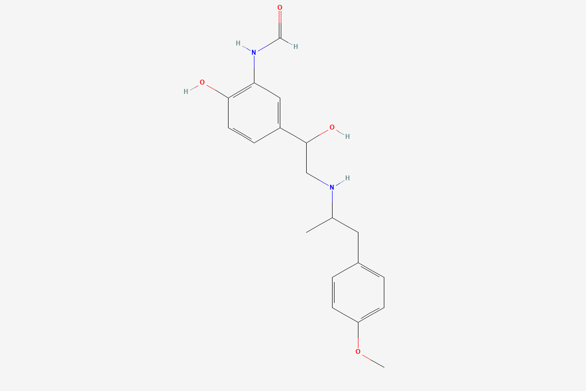 Formoterol 2D chemical structure