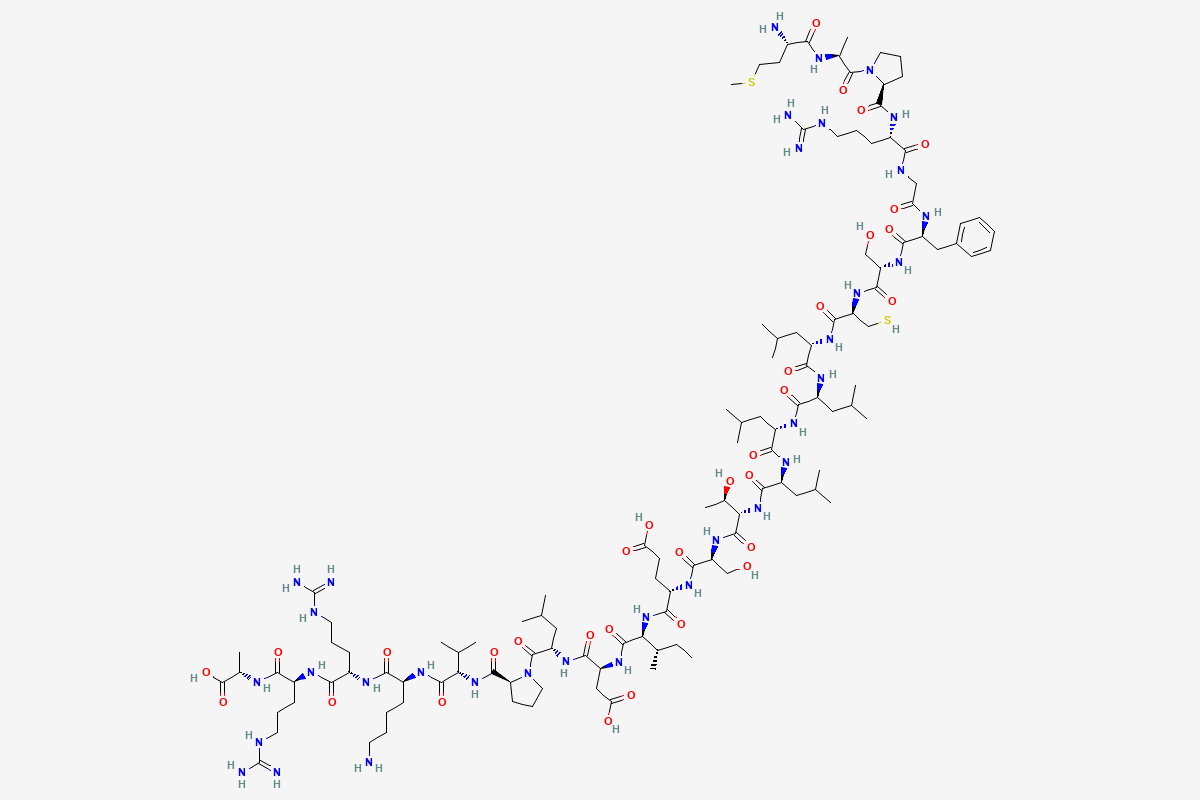 Humanin 2D chemical structure