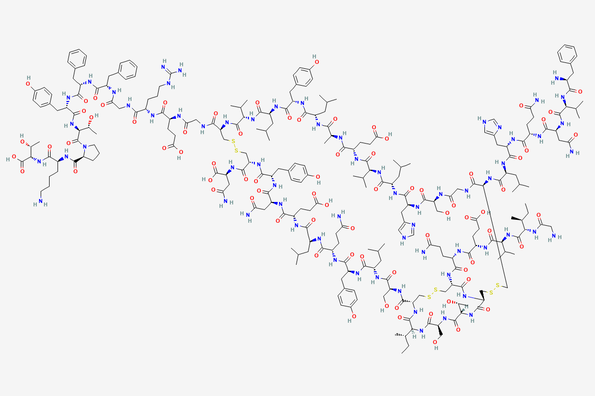 Insulin 2D chemical structure