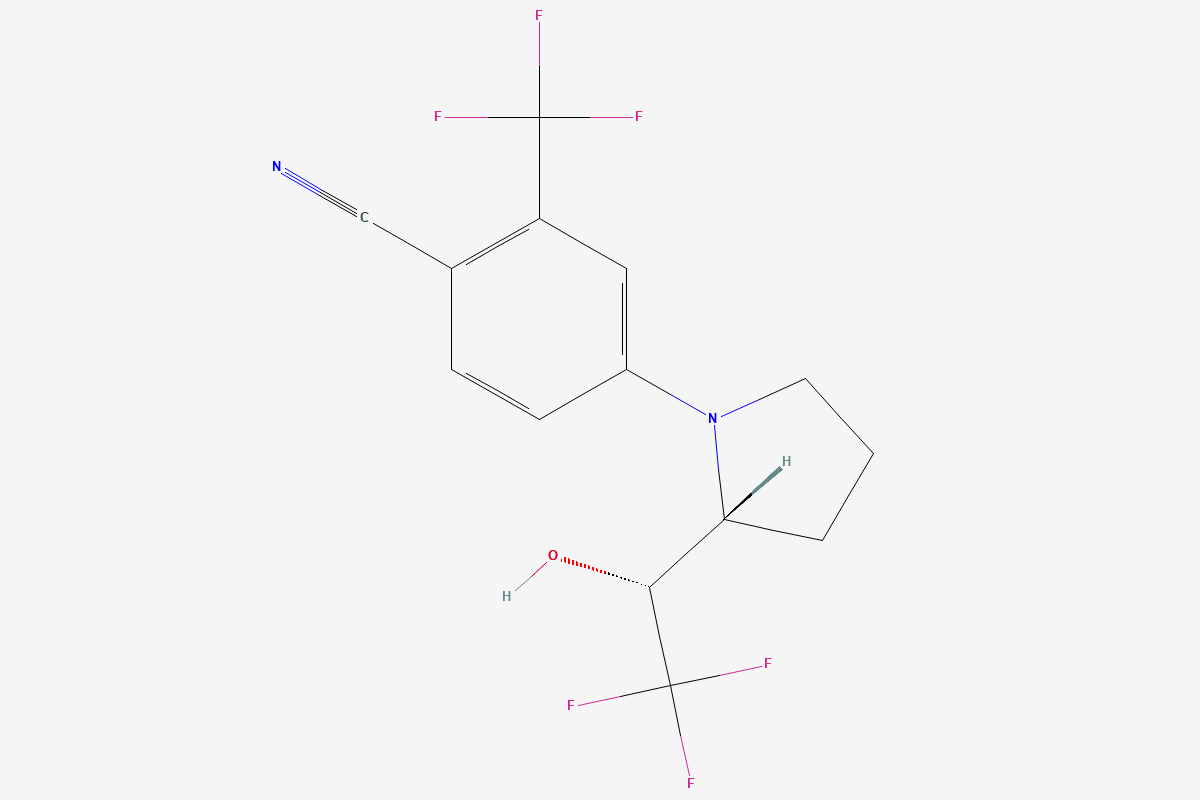 LGD-4033 2D chemical structure