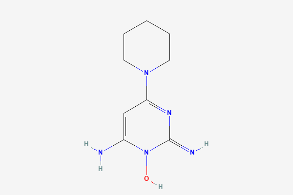 Minoxidil 2D chemical structure