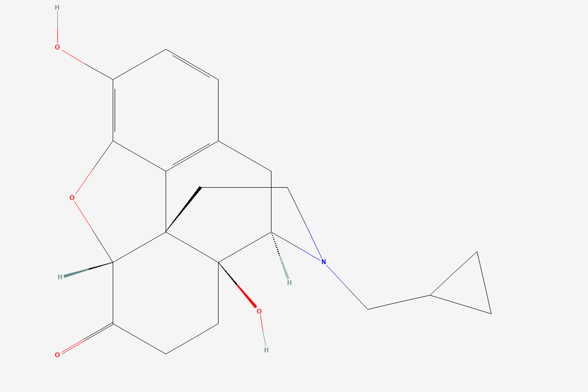 Naltrexone 2D chemical structure