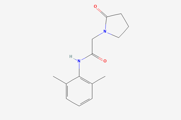 Nefiracetam 2D chemical structure