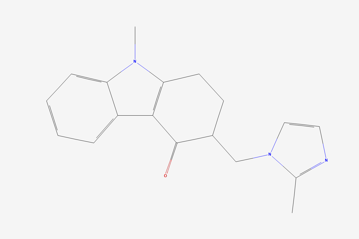 Ondansetron 2D chemical structure