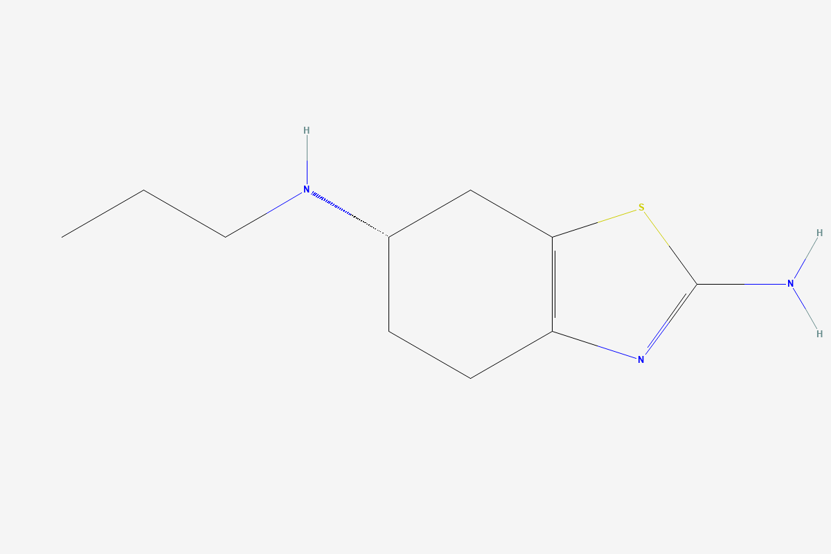 Pramipexole 2D chemical structure