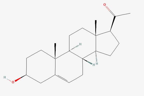 Pregnenolone 2D chemical structure