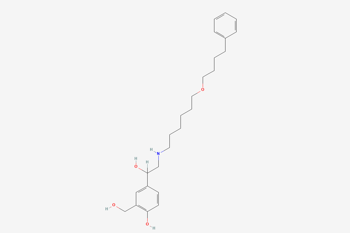 Salmeterol 2D chemical structure