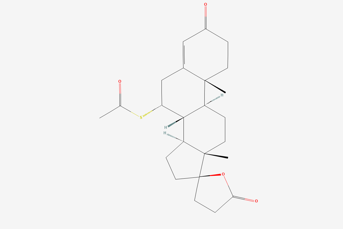 Spironolactone 2D chemical structure