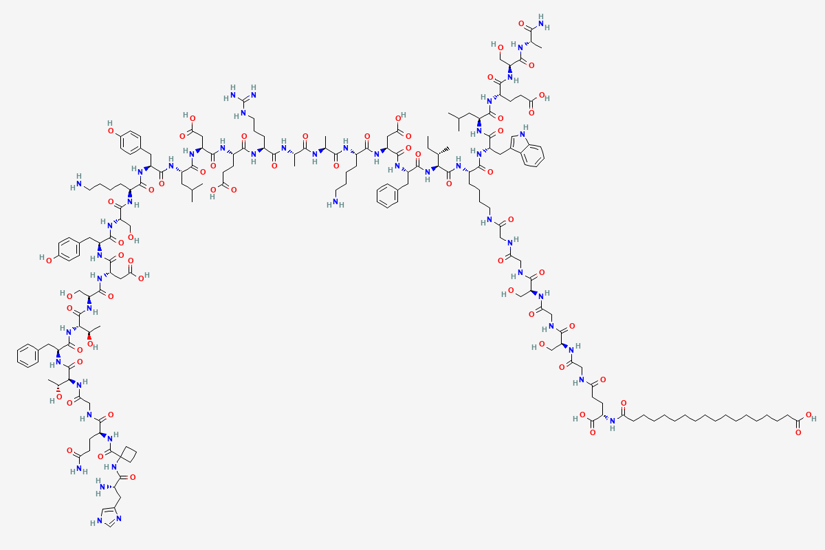 Survodutide 2D chemical structure