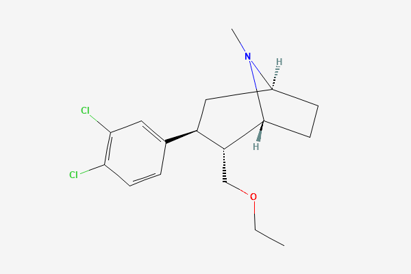 Tesofensine 2D chemical structure
