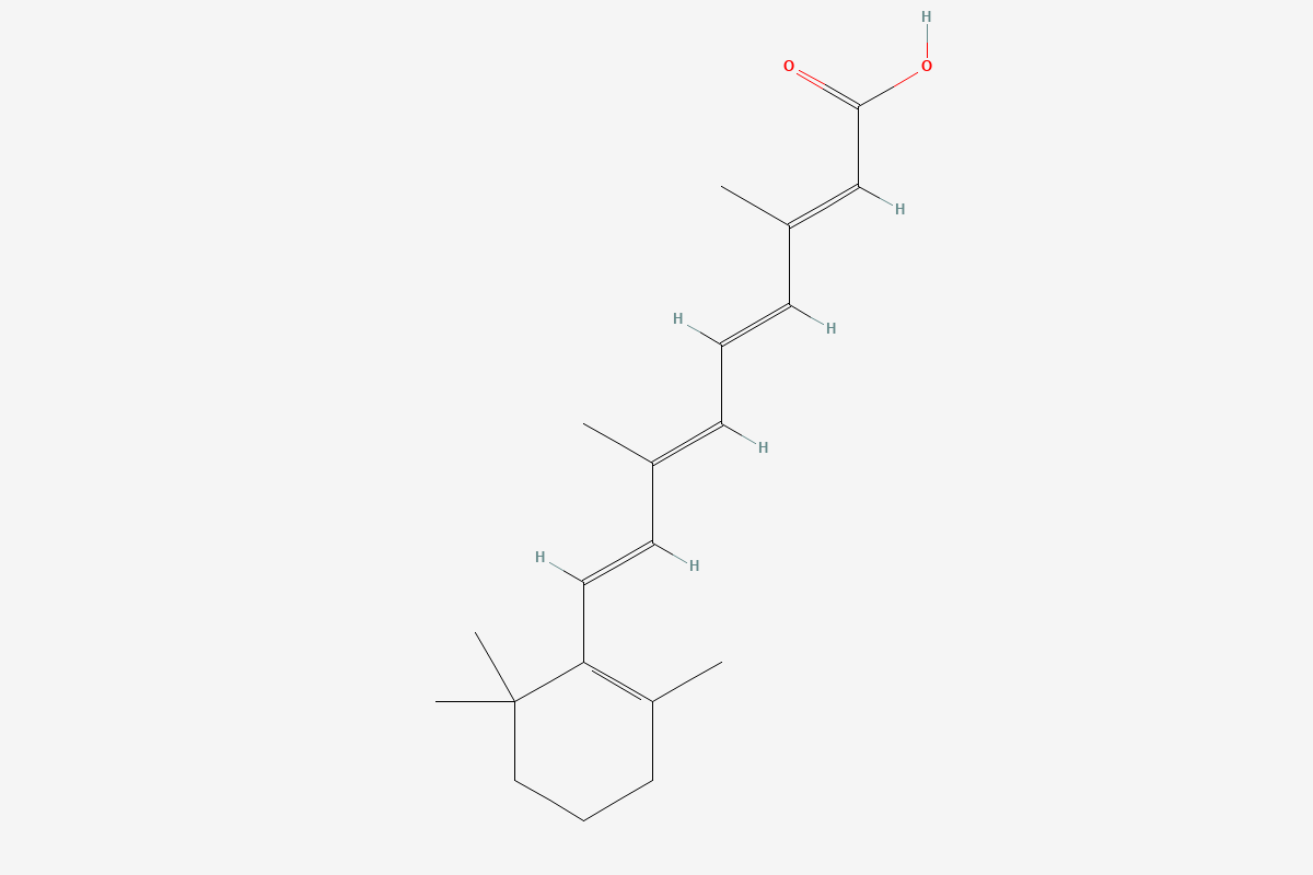 Tretinoin 2D chemical structure