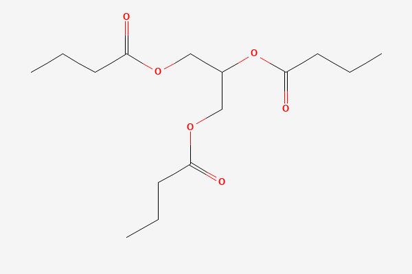 Tributyrin 2D chemical structure