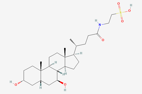 TUDCA 2D chemical structure