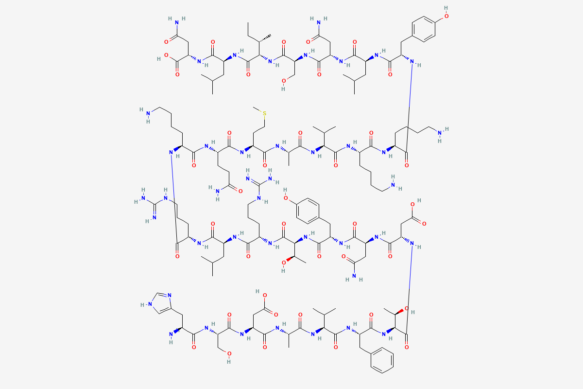 Vasoactive intestinal peptide 2D chemical structure
